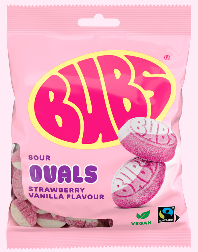 BUBS MINI Strawberry Vanilla OVALS
