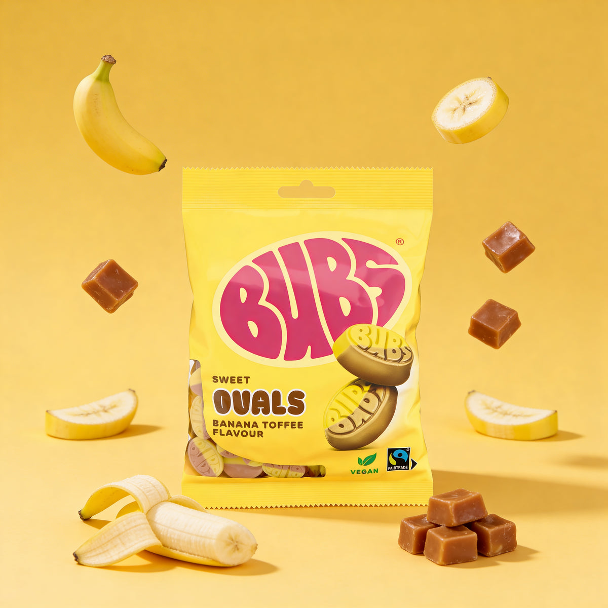 BUBS MINI Banana Toffee OVALS
